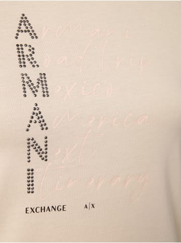 Armani Exchange T-Shirt in rosa