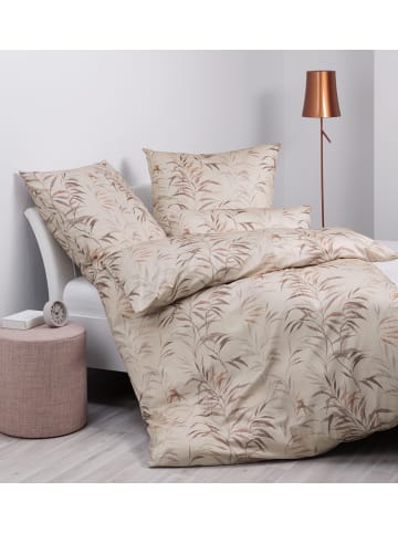 Janine Janine Baumwoll Bettwäsche Milano in mocha kupfer