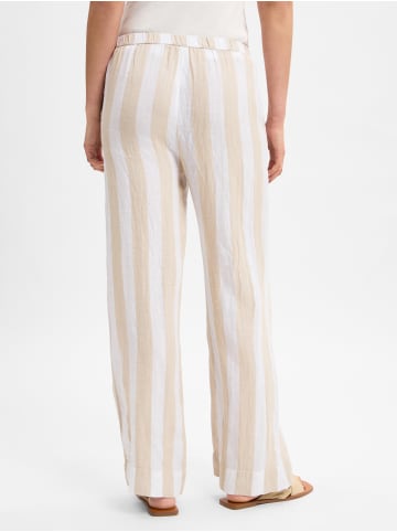 IPURI Hose in melange weiß - 0001