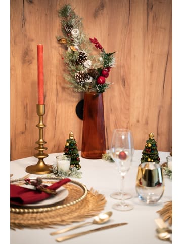 Atmosphera Créateur d'intérieur Dekozweig Weihnachtsschmuck in Mehrfarben, 78 cm