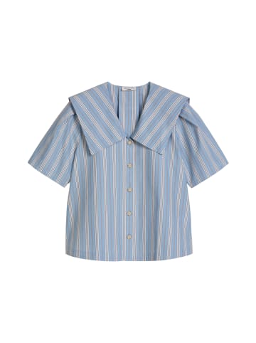 Marc O'Polo DENIM Gestreifte Matrosenbluse relaxed in Light Blue