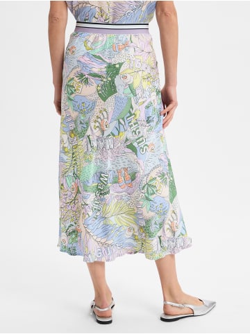 MARC CAIN SPORTS  Midirock in flieder mehrfarbig - 0001