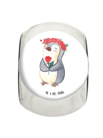 Mr. & Mrs. Panda Bonbonglas Jungfrau Astrologie ohne Spruch in Weiß
