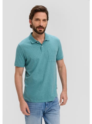 s.Oliver Polo-Shirt kurzarm in Türkis