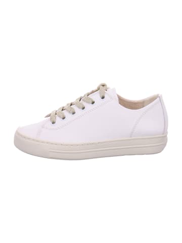 Paul Green Sportliche Schnürschuhe in Weiß