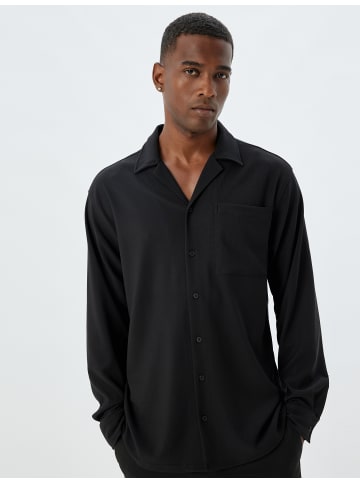 KOTON Shirt in Schwarz