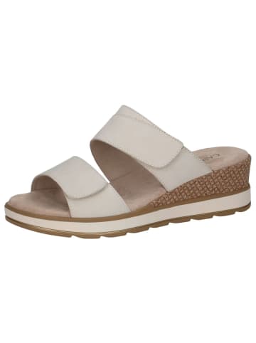Caprice Pantolette in SNOW NUBUC