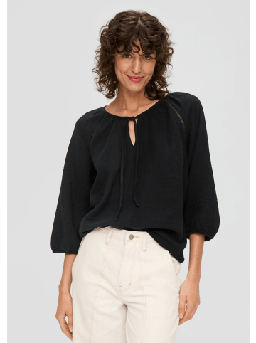 s.Oliver Bluse 3/4 Arm in Schwarz