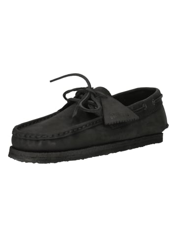 Clarks Schnürschuhe Godney Boat in 1216 Black Leather