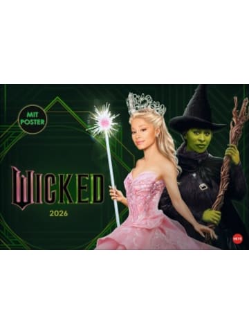 Heye Kalender Kalender - Wicked Broschur XL Kalender 2026