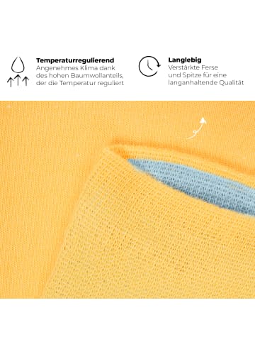 von Jungfeld Classic Socken Signature in Daffodil Yellow