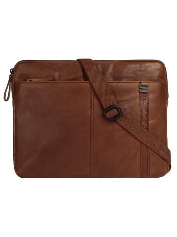 SPIKES & SPARROW Dokumententasche LAPTOP SLEEVE echt Leder in cognac