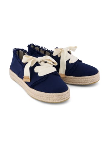 TOMS Espadrilles CAROLINA LACE UP in blau