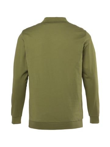 Men Plus Poloshirt in khaki grün