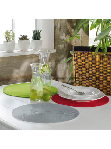 Erwin Müller Tischset 8er-Pack Amadora in silber