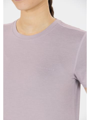 Endurance T-Shirt Alvaly in 1284 Lilac Gray