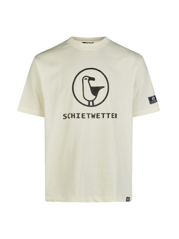 SCHIETWETTER T-Shirt "Fabian", in beige/black