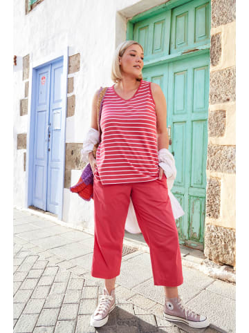 Ulla Popken Strick-Top in magnolienrot