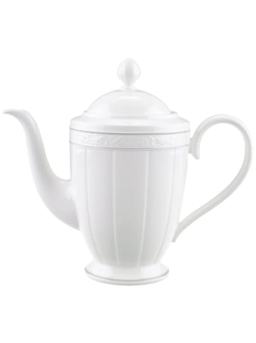 Villeroy & Boch Kaffeekanne 6 Pers. Gray Pearl in weiß