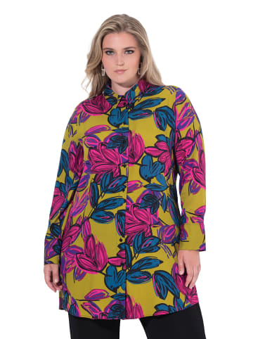 Ulla Popken Longtunika in helles gelbgrün