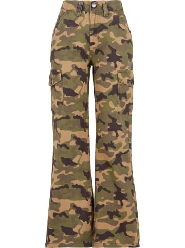 DEF DEF Jeans in green camo