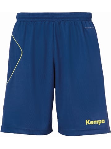 Kempa Sportshorts "Curve Shorts" in Blau