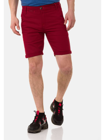 Cipo & Baxx Shorts in BURGUNDY