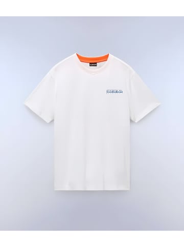 Napapijri T-Shirt "S-Sovana Ss" in Weiß