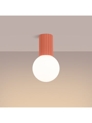 Nice Lamps Plafond ORBITAL 1 pink H 21 cm