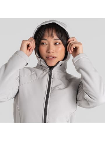 Craghoppers Softshell Jacke Gwen in Light Grey