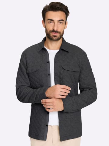 WITT WEIDEN Hemdjacke in graphit-meliert