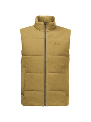 Jack Wolfskin Winterweste White Frost in Senf