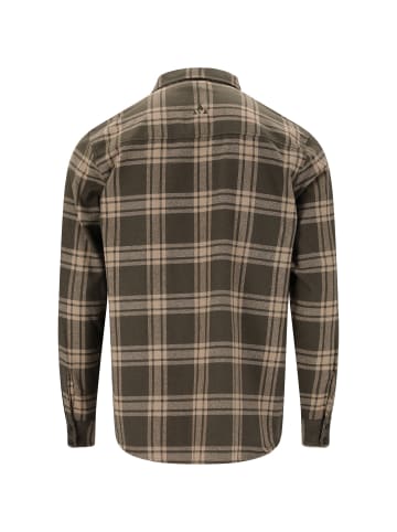 Whistler Hemd Hoggs M Checked Shirt in Dunkelgrau0317