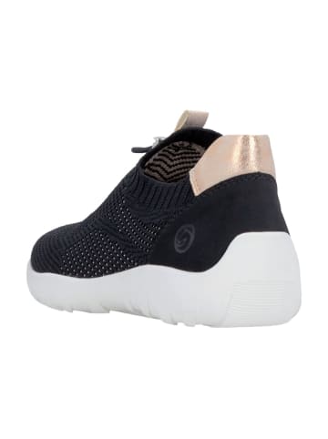 remonte Sportliche Slipper in Schwarz
