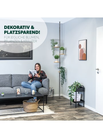 bremermann Teleskop-Blumenregal weiß