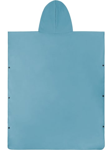 normani Weicher Mikrofaser Badeponcho Nosara in Blau