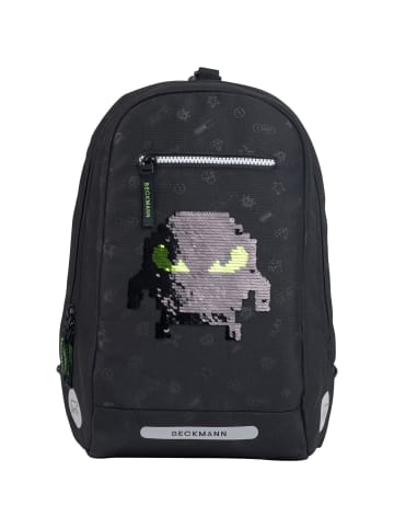 BECKMANN Sport-/Tagesrucksack Pixel in schwarz