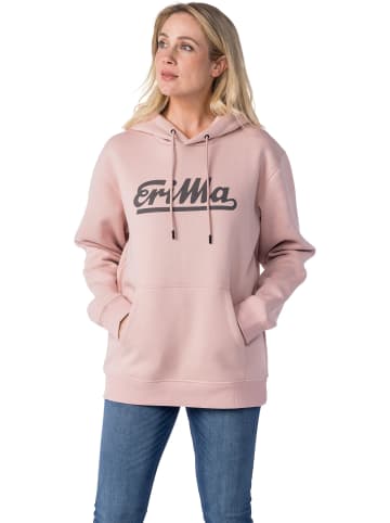 erima Hoodie in pale mauve