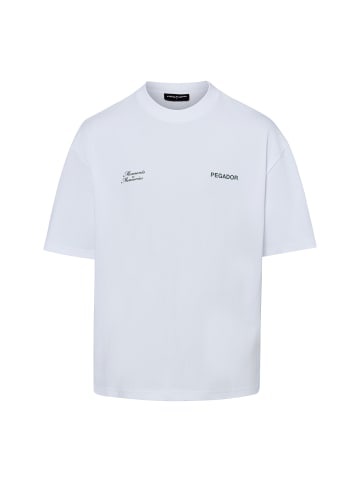 PEGADOR Shirt Rochefort in weiß tanne