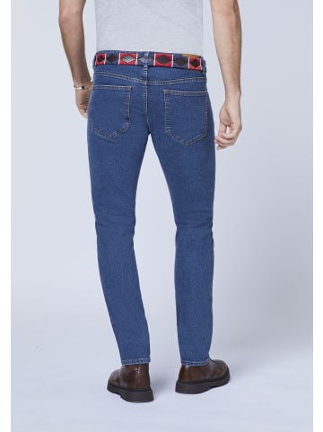 Polo Sylt Jeans im dezent verwaschenen Look in Blau