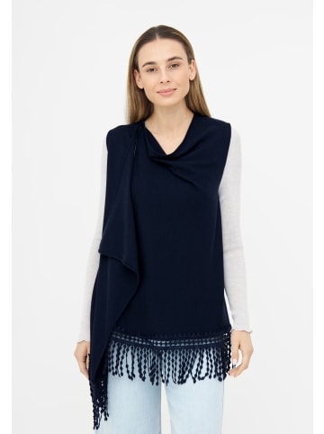 TOOCHE Poncho & Cape "Azure Flow" in blau