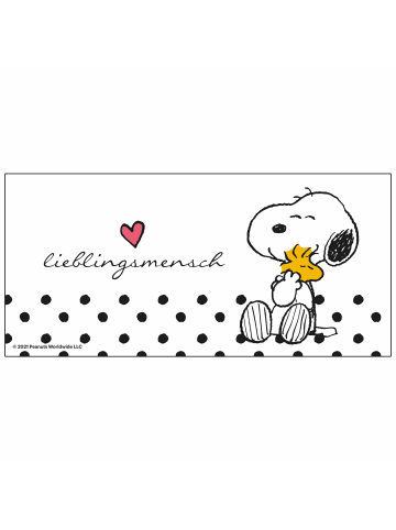 Snoopy The Peanuts Tasse Snoopy - Lieblingsmensch  320 ml in weiß