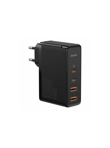 Baseus Baseus GaN2 Pro Schnellladegerät 100W USB / USB Typ C Quick in Schwarz