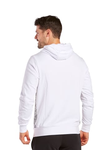 erima Herren Essential Team Kapuzensweat in weiß/monument grey