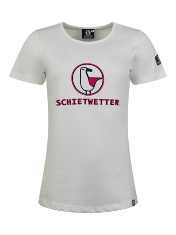 SCHIETWETTER SCHIETWETTER T-Shirt Fine Feuerfest in weiß-navy