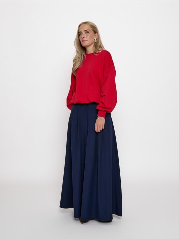 minus Sweatshirt in Haute Red