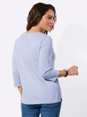 WITT WEIDEN 3/4-Arm-Shirt in hellblau