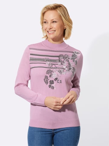 WITT WEIDEN Stehkragenpullover in rosé