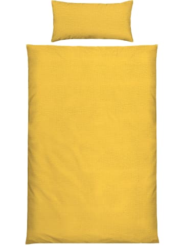 Erwin Müller Seersucker Bettwäsche Wertingen in gelb