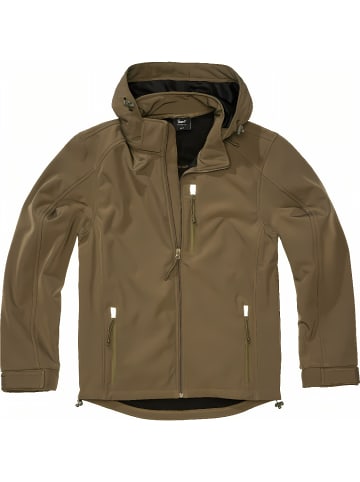 Brandit Softshelljacke "Softshelljacket Hurricane" in Grün